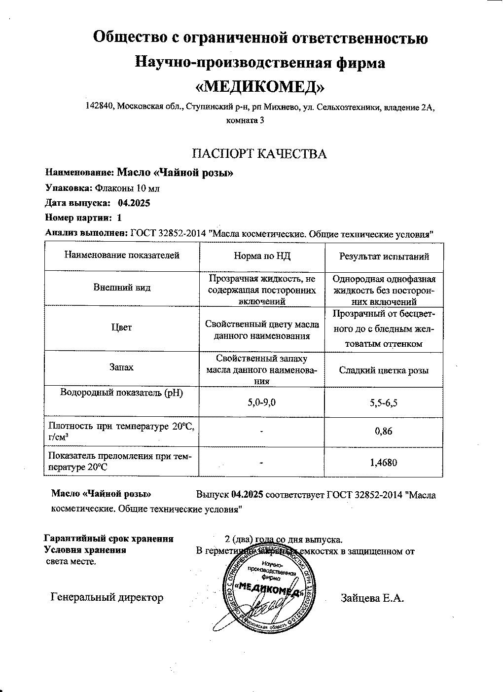 Паспорт №042025